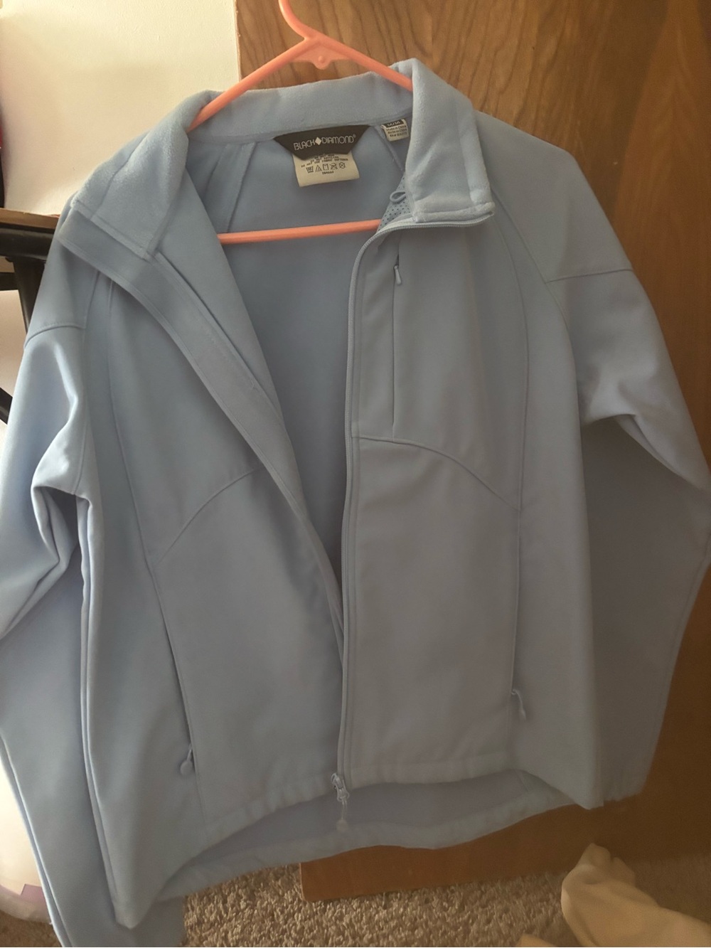 Black Diamond Light Blue Women's Softshell Jacket